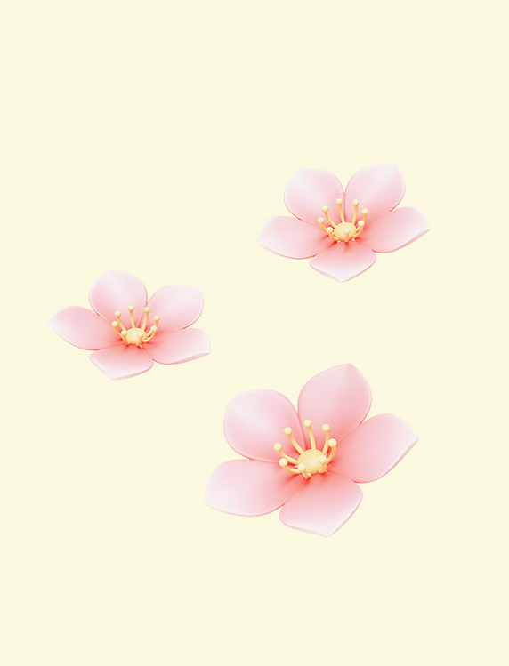 七夕桃花花朵