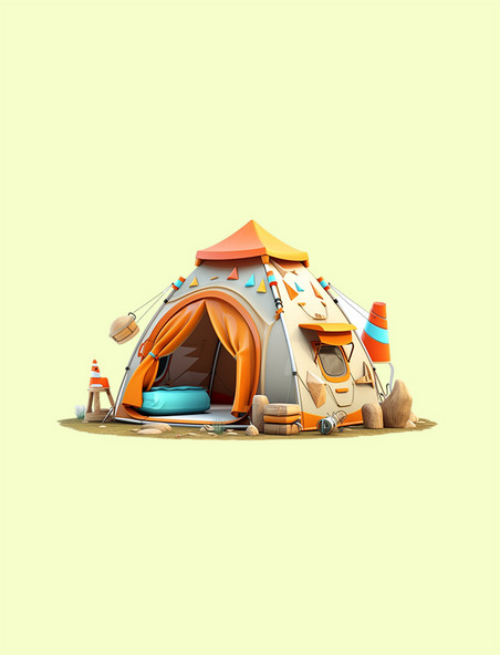 立体露营野外休闲帐篷