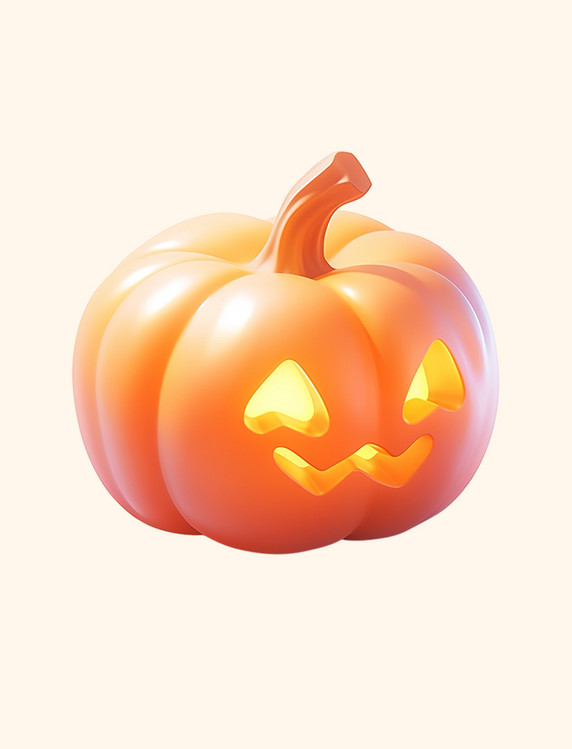3D立体卡通万圣节鬼怪南瓜灯万圣夜
