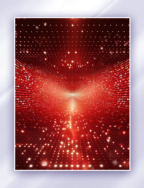 红色激情爱情爱心LED灯光心形光斑元旦