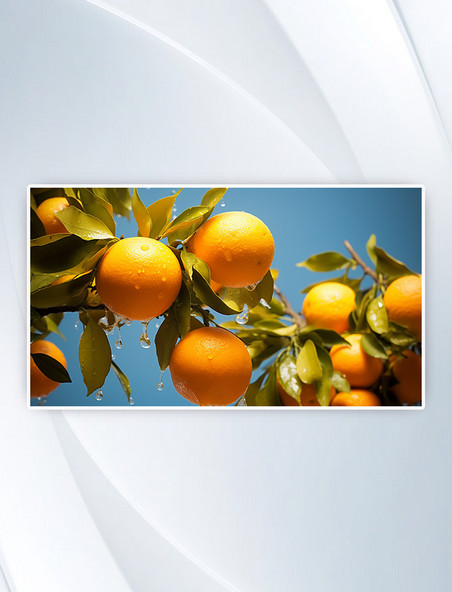 新鲜的水果橘子植物摄影