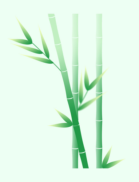 春季竹子竹笋装饰植物图片元素
