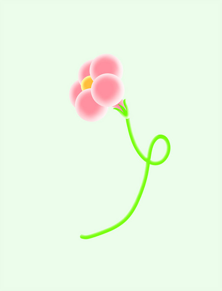 春天弥散风粉色植物花朵