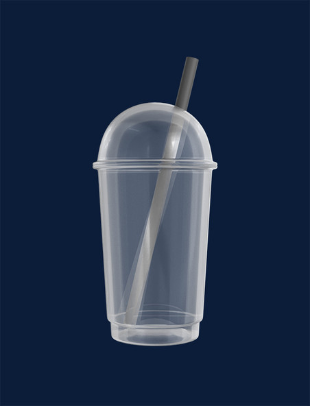 立体塑料杯子奶茶玻璃杯饮料