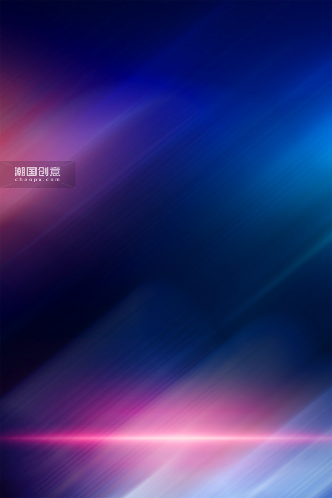蓝色紫色渐变科技背景图片 潮国创意
