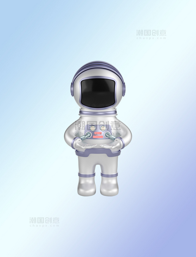 3D立体宇航员卡通航天员