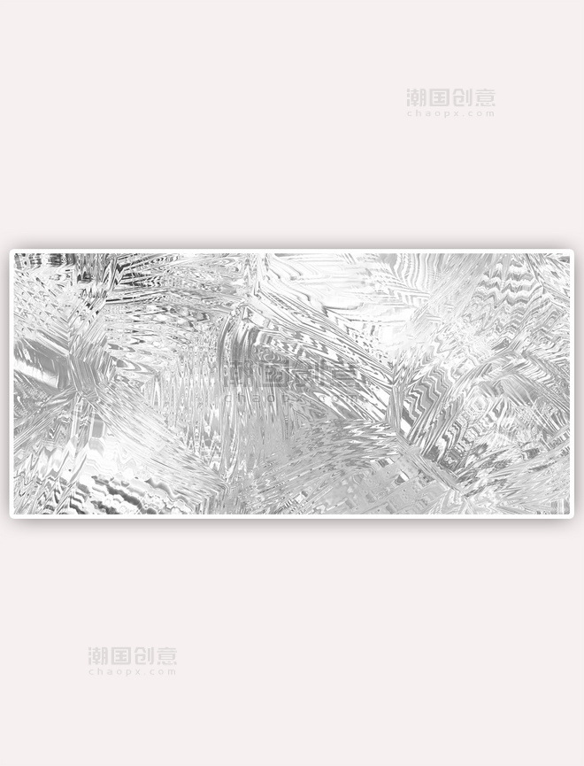 银箔铝箔银白冰霜纹理银色反射背景