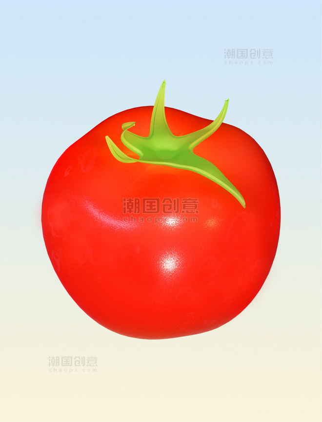3D立体蔬菜番茄西红柿