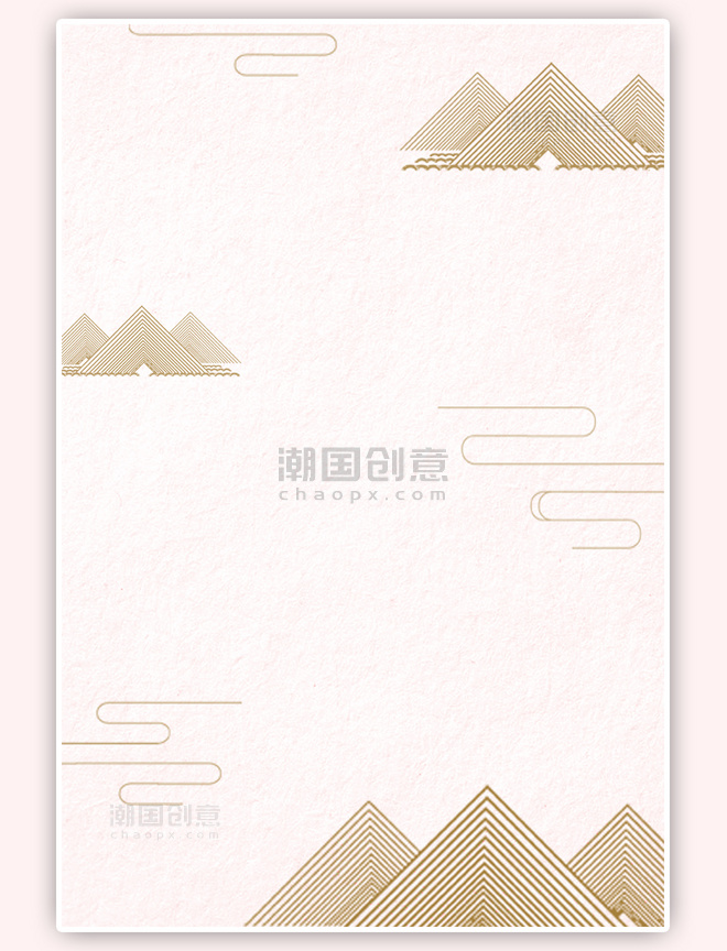 二十四节气芒种简约线条纹理中国风背景