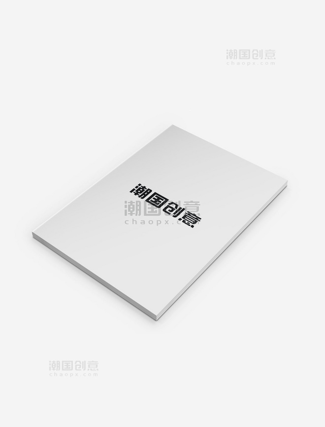 封面贴图书籍模板杂志白色简洁样机