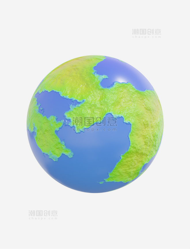 3DC4D立体全球地球