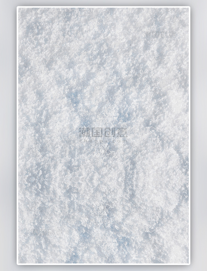 白色积雪质感底纹