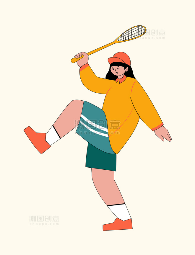 孟菲斯打羽毛球运动人物