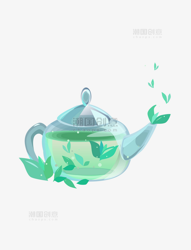茶具小清新茶叶茶壶ai茶壶茶道