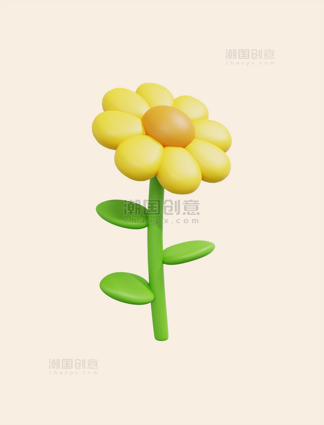 立体气球花朵花卉