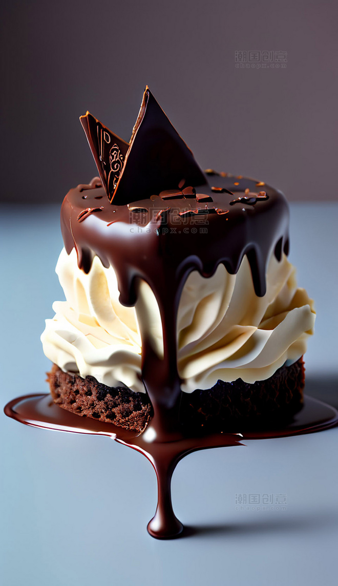 甜品巧克力蛋糕美食食物美食