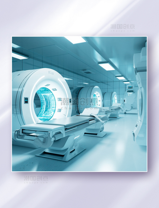 高科技核磁共振医疗设备先进医疗器械摄影图摄影