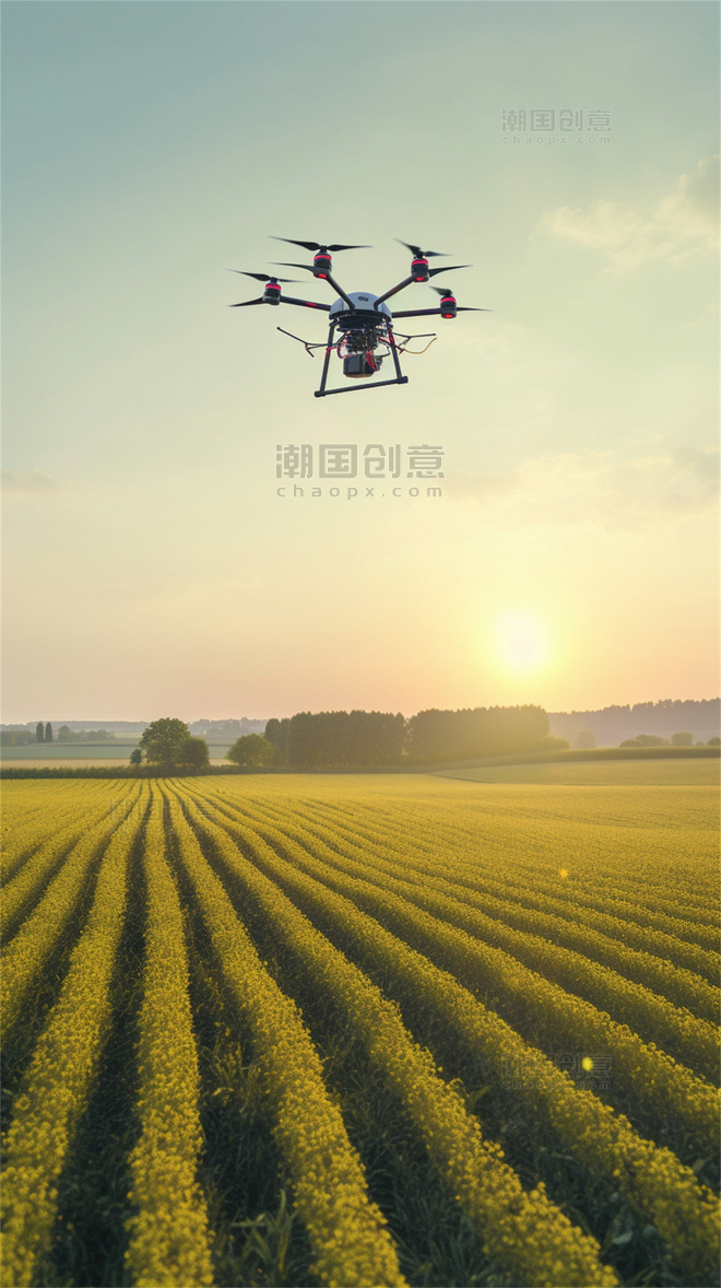 无人机飞行灌溉浇水洒水打农药喷洒肥料农田田地里29