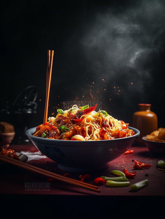 中餐中式餐饮川菜中国菜摄影图高清食物拍摄