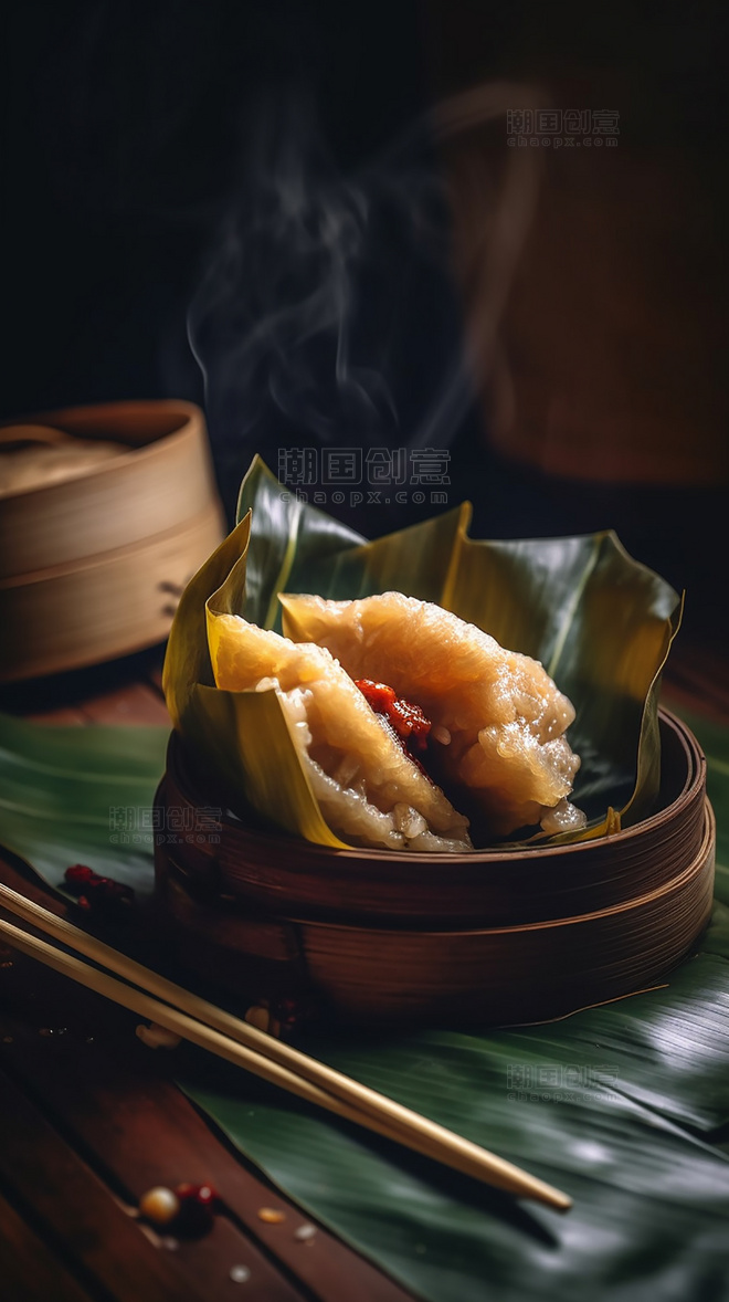 端午节中国传统节日摄影图高清食物拍摄美食特色糯米粽子美味粽子
