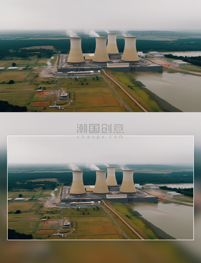 环保新能源核能摄影