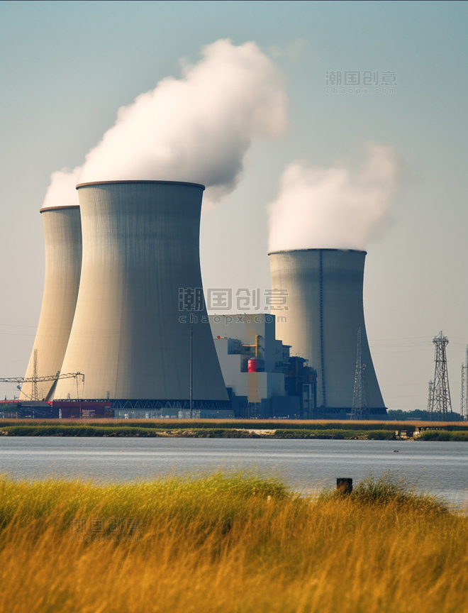 高清摄影广阔视角核能魅力核电美丽中国摄影图新能源