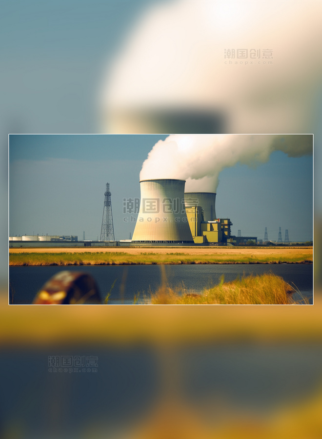 核能魅力核电美丽中国摄影图广阔视角高清摄影新能源
