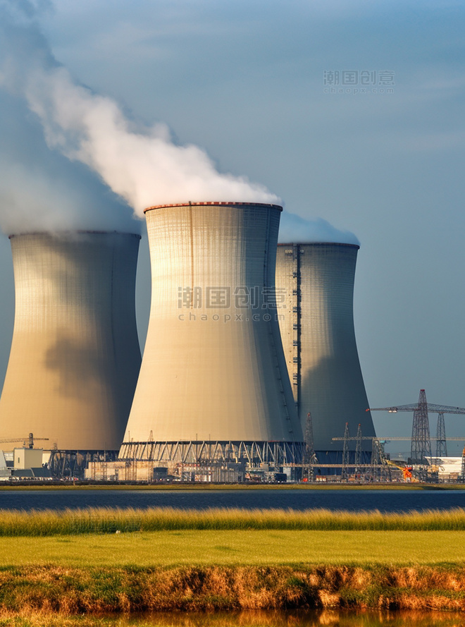 超细节广阔视角核能魅力核电美丽中国摄影图高清摄影新能源
