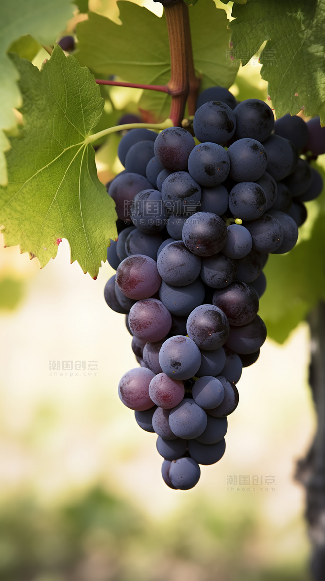 水果农场葡萄园新鲜葡萄摄影图超级清晰