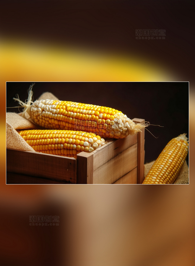 玉米摄影图果蔬农作物谷物甜玉米新鲜食材粮食