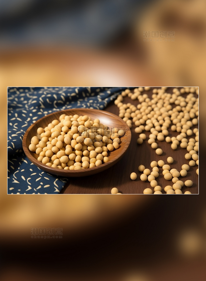 谷物大豆粮食黄豆农作物摄影图超级清晰高细节食物