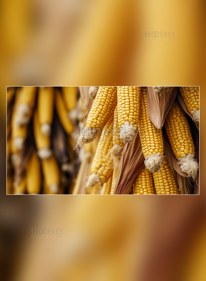 甜玉米新鲜食材玉米果蔬粮食农作物谷物摄影图