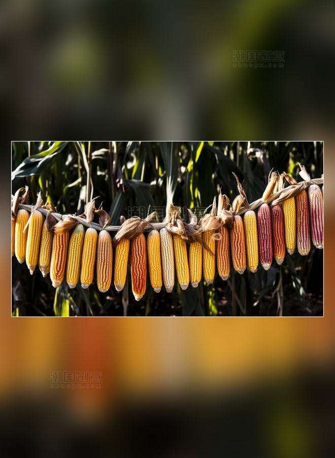 新鲜食材玉米甜玉米果蔬摄影图粮食农作物谷物