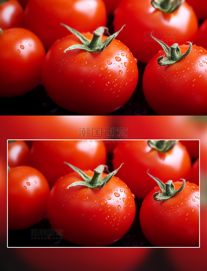 红色番茄西红柿水果摄影蔬菜