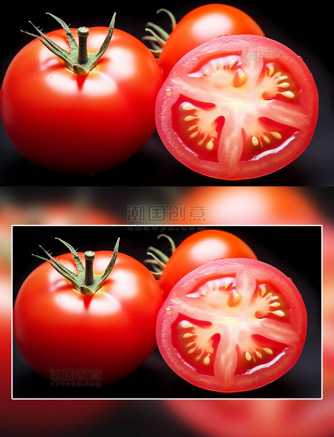 番茄西红柿水果摄影蔬菜