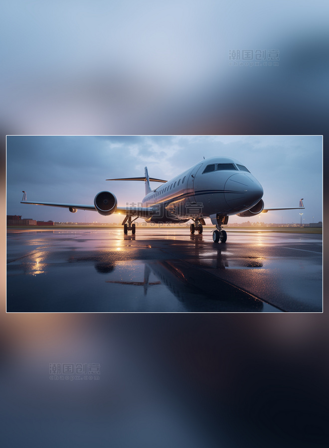 旅行者航空飞机飞行私人飞机交通工具广阔视角摄影图飞机运输