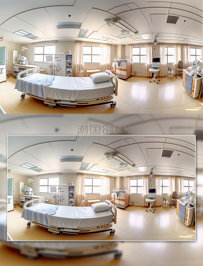 医院病房床位床头柜
