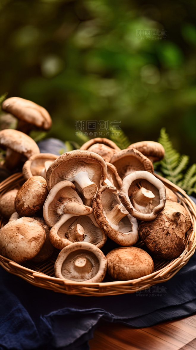 菌类香菇蘑菇食材