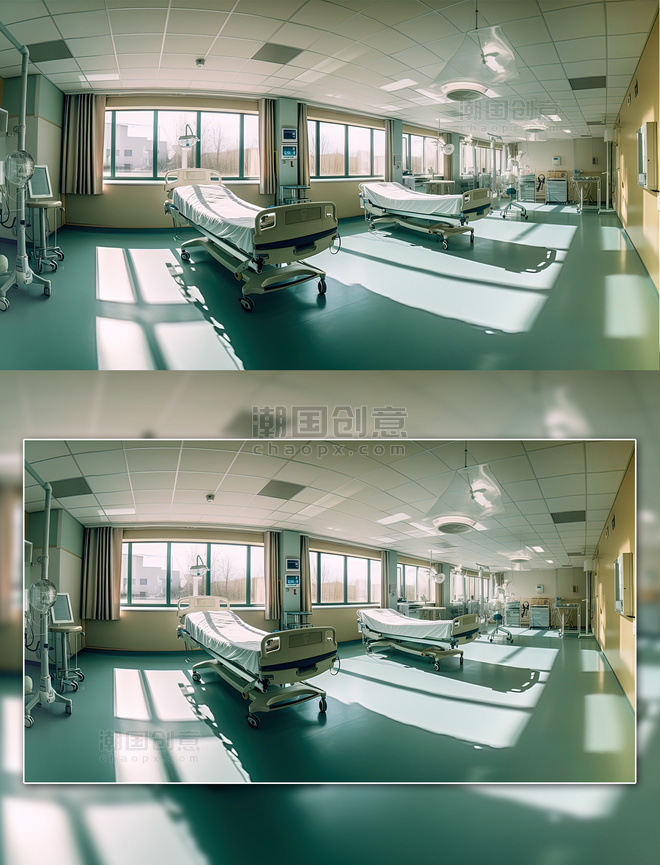 医院病房床位医疗设施