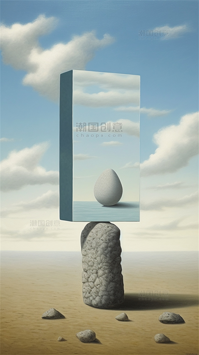 超现实风格抽象风格世界名画Magritte3