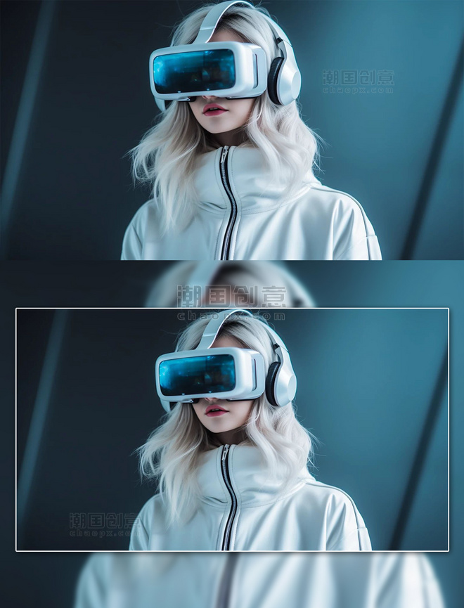 虚拟现实体验VR镜科技元宇宙探索游戏