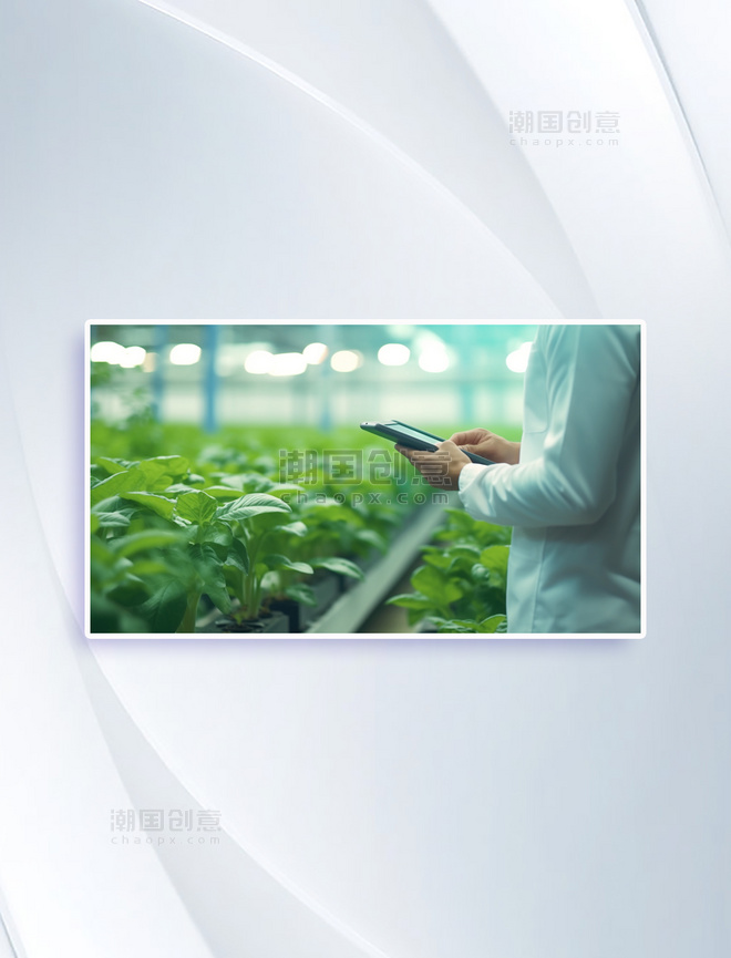 新概念智能农业数字技术温室苗圃