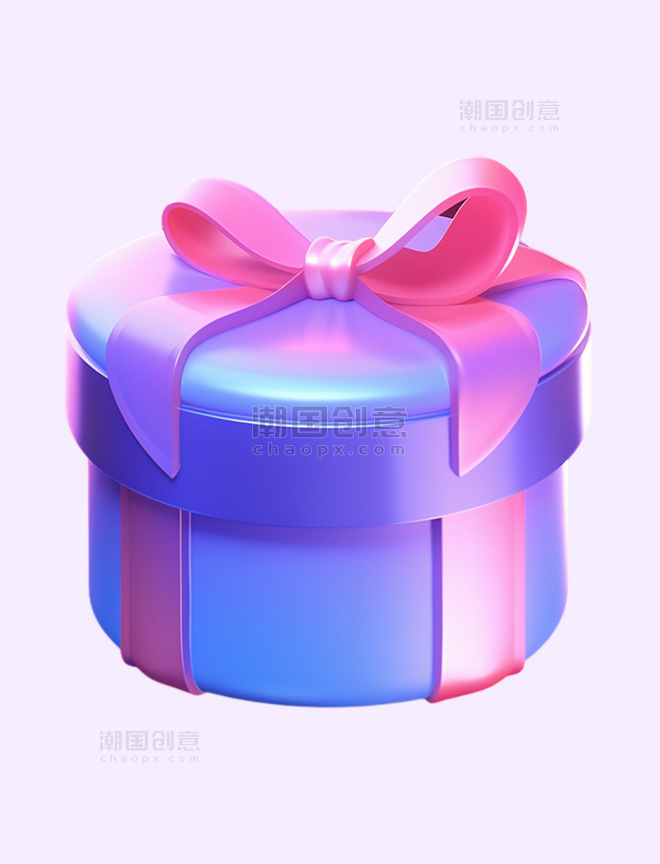 礼物道具彩色图标3D立体元素