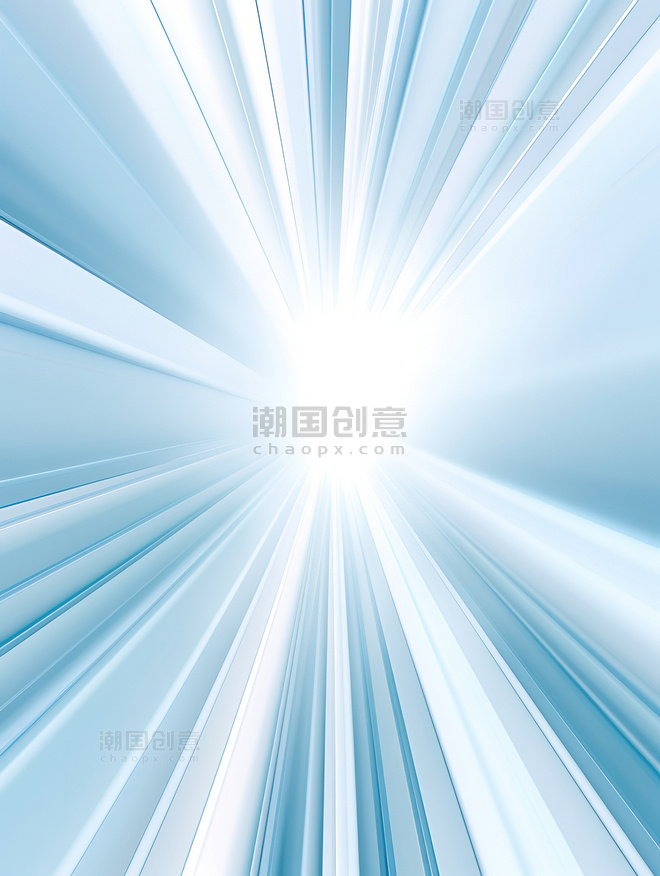 浅蓝色光束背景科技科幻光线背景光束
