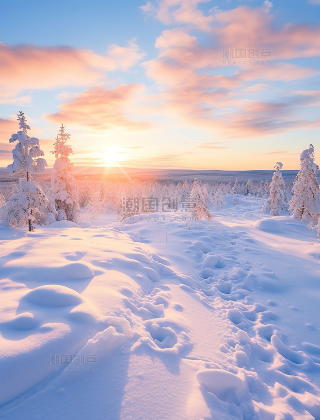 冬季雾蒙蒙的雪山背景摄影图冬天冬日雪地