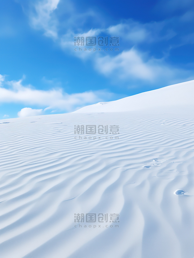 潮国创意白雪恺恺的雪山冬天美景3冬天冬季大雪雪景