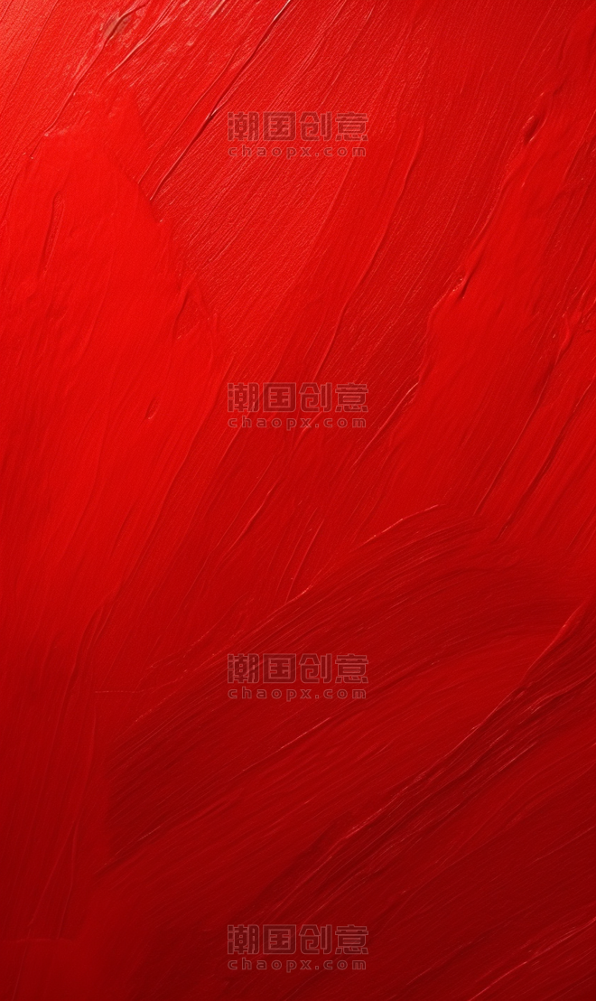 创意红色油漆肌理感简约喜庆春节节日背景
