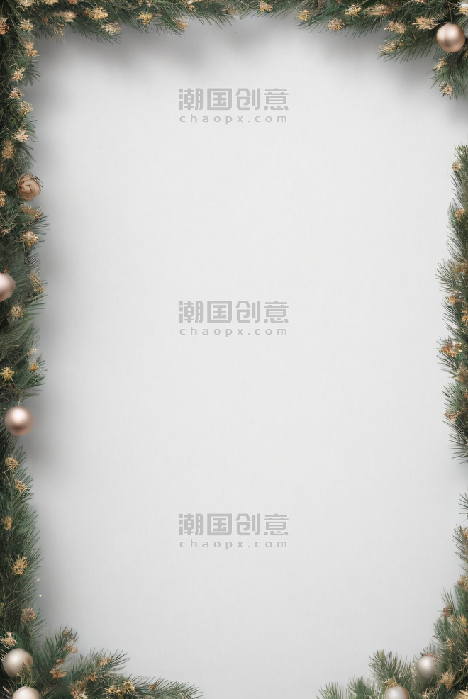 潮国创意圣诞节平安夜节日装饰背景11