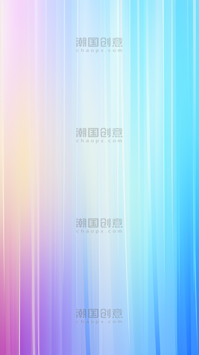创意彩色百叶窗透明玻璃粉彩长虹玻璃抽象渐变背景
