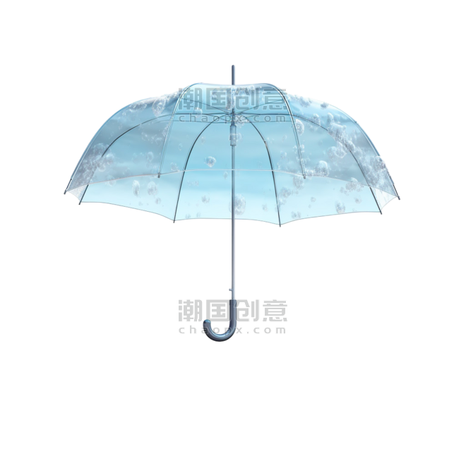 创意纹理高级雨伞雨天下雨